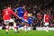 LONDON, ENGLAND - NOVEMBER 29:  Didier Drogba of Chelsea scores the opening goal during the Barclays Premier League match between Arsenal and Chelsea at the Emirates Stadium on November 29, 2009 in London, England.  (Photo by Mike Hewitt/Getty Images)