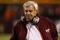 BLACKSBURG, VA - OCTOBER 29:  Head coach Frank Beamer of the Virginia Tech University Hokies reacts as he walks the sidelines during the second half of the game against the North Carolina Tar Heels at Lane Stadium on October 29, 2009 in Blacksburg, Virginia.  (Photo by Scott Halleran/Getty Images)