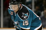 SAN JOSE, CA - NOVEMBER 25:  Dany Heatley #15 of the San Jose Sharks in action during their game against the Chicago Blackhawks at HP Pavilion on November 25, 2009 in San Jose, California.  (Photo by Ezra Shaw/Getty Images)