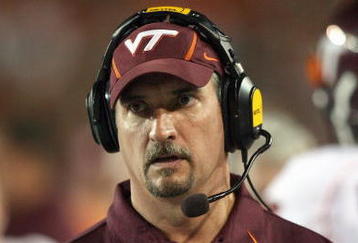 MIAMI - NOVEMBER 4: Defensive Coordinator and Inside Linebackers Coach Bud Foster Virginia Tech Hokies looks on during the game against the Miami Hurricanes on November 4, 2006 at Orange Bowl Stadium in Miami, Florida. (Photo by Doug Benc/Getty Images)