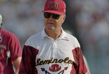 2 SEP 1995:  FLORIDA STATE HEAD COACH BOBBY BOWDEN ON THE SIDELINES DURING THE SEMINOLES 70-26 WIN OVER DUKE UNIVERSITY, MAKING IT HIS 250TH WIN AS A COACH, AT THE CITRUS BOWL IN TALLAHASSEE, FLORIDA. Mandatory Credit: DOUG PENSINGER/ALLSPORT