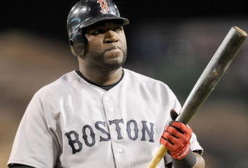 ANAHEIM, CA - OCTOBER 08:  David Ortiz #34 of the Boston Red Sox reacts to striking out during Game One of the ALDS against the Los Angeles Angels of Anaheim during the 2009 MLB Playoffs at Angel Stadium on October 8, 2009 in Anaheim, California. The Angels defeated the Red Sox 5-0.  (Photo by Lisa Blumenfeld/Getty Images)