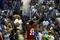 ORLANDO, FL - MAY 24:  LeBron James #23 of the Cleveland Cavaliers throws chalk in the air before the game against the Orlando Magic in Game Three of the Eastern Conference Finals during the 2009 NBA Playoffs at the the Amway Arena on May 24, 2009 in Orlando, Florida. NOTE TO USER: User expressly acknowledges and agrees that, by downloading and or using this photograph, User is consenting to the terms and conditions of the Getty Images License Agreement.  (Photo by Elsa/Getty Images)