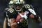 LONDON - OCTOBER 26: Deuce McAllisters of the New Orleans Saints runs with the ball during the Bridgestone International Series NFL match between San Diego Chargers and New Orleans Saints at Wembley Stadium on October 26, 2008 in London, England.  (Photo by Laurence Griffiths/Getty Images)