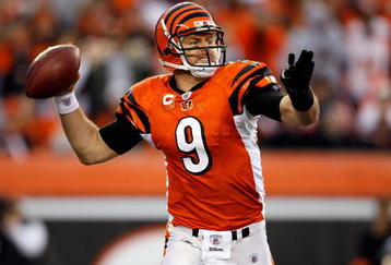 CINCINNATI - NOVEMBER 29:  Carson Palmer #9 of the Cincinnati Bengals passes the ball  during the NFL game against the Cleveland Browns at Paul Brown Stadium on November 29, 2009 in Cincinnati, Ohio.  (Photo by Andy Lyons/Getty Images)