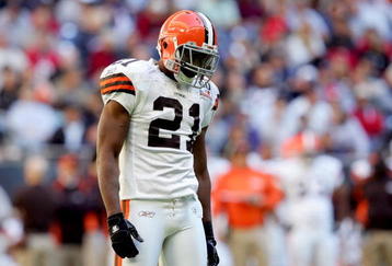 HOUSTON, TX - DECEMBER 31:  Brodney Pool #21 of the Cleveland Browns walks off the field during a timeout against the Houston Texans on December 31, 2006 at Reliant Stadium in Houston, Texas. The Texans defeated the Browns 14-6.  (Photo by Lisa Blumenfeld/Getty Images)