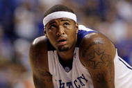 LEXINGTON, KY - NOVEMBER 19:  DeMarcus Cousins #15 of the Kentucky Wildcats is pictured during the game against the Sam Houston State Bearkats at Rupp Arena on November 19, 2009 in Lexington, Kentucky.  (Photo by Andy Lyons/Getty Images)