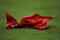 HOUSTON - NOVEMBER 09: A red challenge flag during a game between the Baltimore Ravens and the Houston Texans at Reliant Stadium on November 9, 2008 in Houston, Texas.  (Photo by Ronald Martinez/Getty Images)