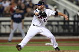 NEW YORK - AUGUST 20:  Billy Wagner #13 of the New York Mets delivers a pitch against the Atlanta Braves on August 20, 2009 at Citi Field in the Flushing neighborhood of the Queens borough of New York City.  (Photo by Jim McIsaac/Getty Images)