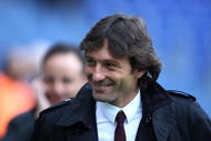 ROME, ITALY - NOVEMBER 08:  Leonardo the coach of AC Milan smiles  during the Serie A match between SS Lazio and AC Milan at Stadio Olimpico on November 8, 2009 in Rome, Italy.  (Photo by Paolo Bruno/Getty Images)