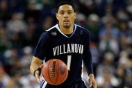 DETROIT - APRIL 04:  Scottie Reynolds #1 of the Villanova Wildcats moves the ball while taking on the North Carolina Tar Heels during the National Semifinal game of the NCAA Division I Men's Basketball Championship at Ford Field on April 4, 2009 in Detroit, Michigan.  (Photo by Andy Lyons/Getty Images)