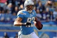 SAN DIEGO - NOVEMBER 29: Vincent Jackson #83 of the San Diego Chargers runs after a catch against the Kansas City Chiefs during the game at Qualcomm Stadium on November 29, 2009 in San Diego, California. (Photo by Harry How/Getty Images)