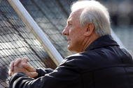 DETROIT - OCTOBER 14:  Hall of Famer and former Detroit Tiger great Al Kaline watchess batting practice prior to the start of Game Four of the American League Championship Series between the Detroit Tigers and the Oakland Athletics October 14, 2006 at Comerica Park in Detroit, Michigan.  (Photo by Jim McIsaac/Getty Images)