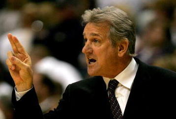 INDIANAPOLIS - NOVEMBER 23:  Assistant couch Paul Westphal of the Dallas Mavericks coaches for head coach Avery Johnson who was ejected for going on the court after the referee while playing the Indiana Pacers at Conseco Fieldhouse November 23, 2007 in Indianapolis, Indiana.  (Photo by Matthew Stockman/Getty Images)