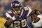 MINNEAPOLIS - NOVEMBER 22:  Adrian Peterson #28 of the Minnesota Vikings rushes against the Seattle Seahawks at Hubert H. Humphrey Metrodome on November 22, 2009 in Minneapolis, Minnesota.  (Photo by Nick Laham/Getty Images)