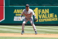 ANAHEIM, CA - AUGUST 26:  Placido Polanco #14 of the Detroit Tigers plays against  the Los Angeles Angels of Anaheim at Angel Stadium on August 26, 2009 in Anaheim, California. The Angels defeated the Tigers 4-2.  (Photo by Jeff Gross/Getty Images)