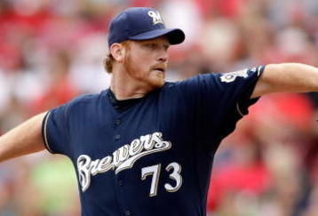 CINCINNATI - JULY 19:  Seth McClung #73 of the Milwaukee Brewers throws a pitch during the game against the Cincinnati Reds at Great American Ball Park on July 19, 2009 in Cincinnati, Ohio.  (Photo by Andy Lyons/Getty Images)
