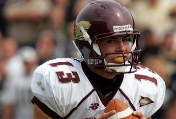WEST LAFAYETTE, IN - SEPTEMBER 20:  Quarterback Dan LeFevour #13 of the Central Michigan Chippewas during play against the Purdue Boilermakers at Ross-Ade Stadium on September 20, 2008 in West Lafayette, Indiana.  (Photo by Ronald Martinez/Getty Images)