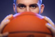 TARRYTOWN, NY - JULY 29: Kevin Love of the Minnesota Timberwolves poses for a portrait during the 2008 NBA Rookie Photo Shoot on July 29, 2008 at the MSG Training Facility in Tarrytown, New York. NOTE TO USER: User expressly acknowledges and agrees that, by downloading and or using this Photograph, User is consenting to the terms and conditions of the Getty Images License Agreement. (Photo by Robert Laberge/Getty Images)