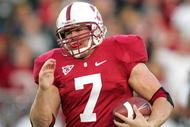 PALO ALTO, CA - NOVEMBER 21:  Toby Gerhart #7 of the Stanford Cardinal runs with the ball during their game against the California Bears at Stanford Stadium on November 21, 2009 in Palo Alto, California.  (Photo by Ezra Shaw/Getty Images)