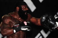 LOS ANGELES, CA - SEPTEMBER 17:  MMA Heavyweight Sensation Kimbo Slice is seen during the Workout/Media Day with Kimbo Slice and Gina Carano at the Legends Mixed Martial Arts Training Center on September 17, 2008 in Los Angeles, California.  (Photo by Robert Laberge/Getty Images)