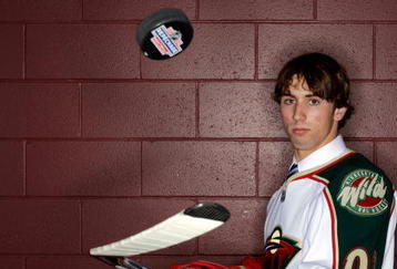 MONTREAL, QC - JUNE 26:  Nick Leddy of the Minnesota Wild poses for a photo after he was selected #16 overall by the Wild during the first round of the 2009 NHL Entry Draft at the Bell Centre on June 26, 2009 in Montreal, Quebec, Canada.  (Photo by Jamie Squire/Getty Images)