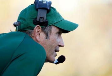 COLUMBIA, MO - NOVEMBER 07:  Head coach Art Briles of the Baylor Bears watches from the sidelines during the game against the Missouri Tigers at Faurot Field at Memorial Stadium on November 7, 2009 in Columbia, Missouri.  (Photo by Jamie Squire/Getty Images)