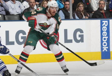TORONTO, ON - NOVEMBER 10:  Martin Havlat #14 of the Minnesota Wild skates against the Toronto Maple Leafs at the Air Canada Centre on November 10, 2009 in Toronto, Canada.  (Photo by Bruce Bennett/Getty Images)