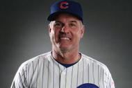 MESA, AZ - FEBRUARY 23:  Ryne Sandberg of the Chicago Cubs poses during photo day at the Fitch Park Spring Training complex on February 23, 2009 in Mesa, Arizona. (Photo by Donald Miralle/Getty Images)