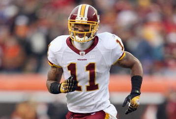 CINCINNATI - DECEMBER 14:  Devin Thomas #11 of the Washington Redskins runs on the field during the NFL game against the Cincinnati Bengals at Paul Brown Stadium December 14, 2008 in Cincinnati, Ohio. (Photo by Andy Lyons/Getty Images)