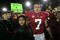 PALO ALTO, CA - NOVEMBER 28:  Toby Gerhart #7 of the Stanford Cardinal is congratulated by fans, with one holding a Toby 4 Heisman sign, after they beat the Notre Dame Fighting Irish at Stanford Stadium on November 28, 2009 in Palo Alto, California.  (Photo by Ezra Shaw/Getty Images)