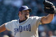 SAN FRANCISCO - SEPTEMBER 09:  Heath Bell #21 of the San Diego Padres pitches against the San Francisco Giants during a Major League Baseball game at AT&T Park on September 9, 2009 in San Francisco, California.  (Photo by Jed Jacobsohn/Getty Images)