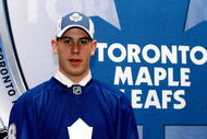 OTTAWA, ON - JUNE 21: 60th overall pick, Jimmy Hayes of the Toronto Maple Leafs poses for a portrait at the 2008 NHL Entry Draft at Scotiabank Place on June 20, 2008 in Ottawa, Ontario, Canada. (Photo by Richard Wolowicz/Getty Images)