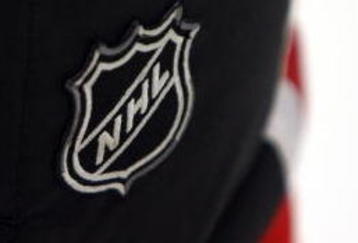 CHICAGO - MAY 22:  A detail of an NHL logo on the uniform of a member of the Chicago Blackhawks against the Detroit Red Wings during Game Three of the Western Conference Championship Round of the 2009 Stanley Cup Playoffs on May 22, 2009 at the United Center in Chicago, Illinois.  (Photo by Jonathan Daniel/Getty Images)