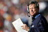 DENVER - NOVEMBER 22:  Head coach Norv Turner of the San Diego Chargers leads his team against the Denver Broncos during NFL action at Invesco Field at Mile High on November 22, 2009 in Denver, Colorado.  (Photo by Doug Pensinger/Getty Images)