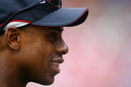 ST. LOUIS, MO - JULY 14:   American League All-Star Curtis Granderson of the Detroit Tigers looks on prior to the start of the 2009 MLB All-Star Game at Busch Stadium on July 14, 2009 in St Louis, Missouri. (Photo by: Jamie Squire/Getty Images)