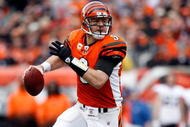 CINCINNATI - NOVEMBER 29: Carson Palmer #9 of the Cincinnati Bengals runs with the ball during the NFL game against the Cleveland Browns at Paul Brown Stadium on November 29, 2009 in Cincinnati, Ohio. (Photo by Andy Lyons/Getty Images)