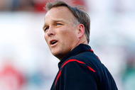 JACKSONVILLE, FL - OCTOBER 31: Head coach Mark Richt of the Georgia Bulldogs looks on during the game against the Florida Gators at Jacksonville Municipal Stadium on October 31, 2009 in Jacksonville, Florida. (Photo by Kevin C. Cox/Getty Images)