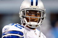 ARLINGTON, TX - DECEMBER 13:  Cornerback Orlando Scandrick #32 of the Dallas Cowboys at Cowboys Stadium on December 13, 2009 in Arlington, Texas.  (Photo by Ronald Martinez/Getty Images)