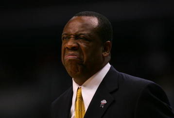 LOS ANGELES, CA - MARCH 10:  Head coach Ernie Kent of the Oregon Ducks reacts from the sidelines during the first half of the Pacific Life Pac-10 Basketball Tournament Championship Game against the USC Trojans on March 10, 2007 at Staples Center in Los Angeles, California.  (Photo by Lisa Blumenfeld/Getty Images)