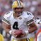 25 Jan 1998:  Quarterback Brett Favre of the Green Bay Packers in action during the Packers 31-24 loss to the Denver Broncos in Super Bowl XXXII at Qualcomm Stadium in San Diego, California. Mandatory Credit: Andy Lyons  /Allsport
