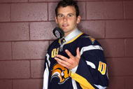 MONTREAL , QC - JUNE 26: Zack Kassian poses for a portrait after being selected 13th overall by the Buffalo Sabres during the first round of the 2009 NHL Entry Draft at the Bell Centre on June 26, 2009 in Montreal, Quebec, Canada. (Photo by Jamie Squire/Getty Images)