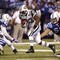INDIANAPOLIS, IN - DECEMBER 27: Shonn Greene #23 of the New York Jets runs with the football against the Indianapolis Colts at Lucas Oil Stadium on December 27, 2009 in Indianapolis, Indiana. The Jets handed the Colts their first loss of the season, 29-15. (Photo by Joe Robbins/Getty Images)