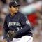 SEATTLE - SEPTEMBER 18:  Felix Hernandez #34 of the Seattle Mariners pitches during the game against the New York Yankees on September 18, 2009 at Safeco Field in Seattle, Washington. (Photo by Otto Greule Jr/Getty Images) 