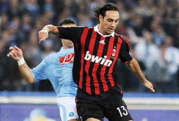 NAPLES, ITALY - OCTOBER 28:  Alessandro Nesta AC Milan in action during the Serie A match between SSC Napoli and AC Milan at Stadio San Paolo on October 28, 2009 in Rome, Italy.  (Photo by Giuseppe Bellini/Getty Images)