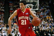 ATLANTA - MARCH 14:  Greivis Vasquez #21 of the Maryland Terrapins dribbles against the Duke Blue Devils during the semifinals of the 2009 ACC Men's Basketball Tournament on March 14, 2009 at the Georgia Dome in Atlanta, Georgia.  (Photo by Kevin C. Cox/Getty Images)