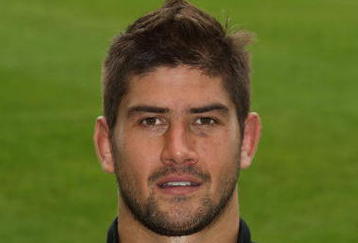 NORTHAMPTON, ENGLAND - AUGUST 24:  Scott Gray of Northampton Saints poses for a portrait at Franklins Gardens on August 24, 2009 in Northampton, England.  (Photo by David Rogers/Getty Images)
