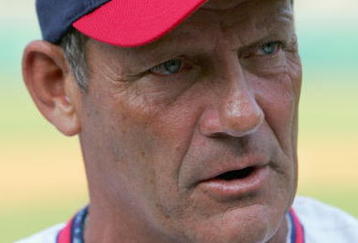 COOPERSTOWN, NY - JULY 27: Hall of Fame member George Brett talks during the Play Ball with Ozzie Smith Clinic held at Doubleday Field on July 27, 2007 in Cooperstown, New York. (Photo by Chris McGrath/Getty Images) 