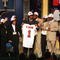 NEW YORK - APRIL 29:  Vernon Davis with his family after being selected sixth overall by the San Francisco 49ers in the 2006 NFL Draft at Radio City Music Hall on April 29, 2006 in New York City.  (Photo by Ezra Shaw/Getty Images)