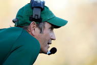 COLUMBIA, MO - NOVEMBER 07: Head coach Art Briles of the Baylor Bears watches from the sidelines during the game against the Missouri Tigers at Faurot Field at Memorial Stadium on November 7, 2009 in Columbia, Missouri. (Photo by Jamie Squire/Getty Images)